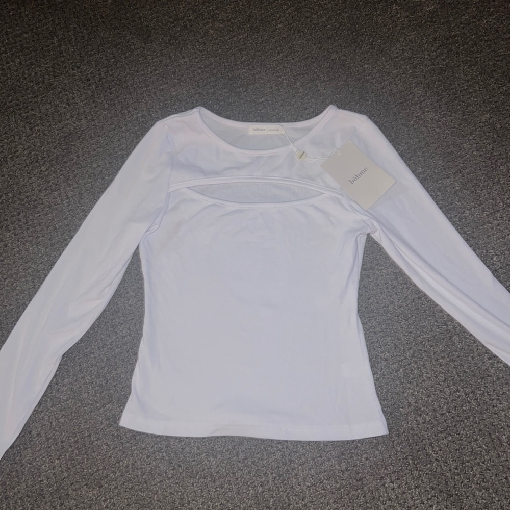 White long sleeve top from bohme!!